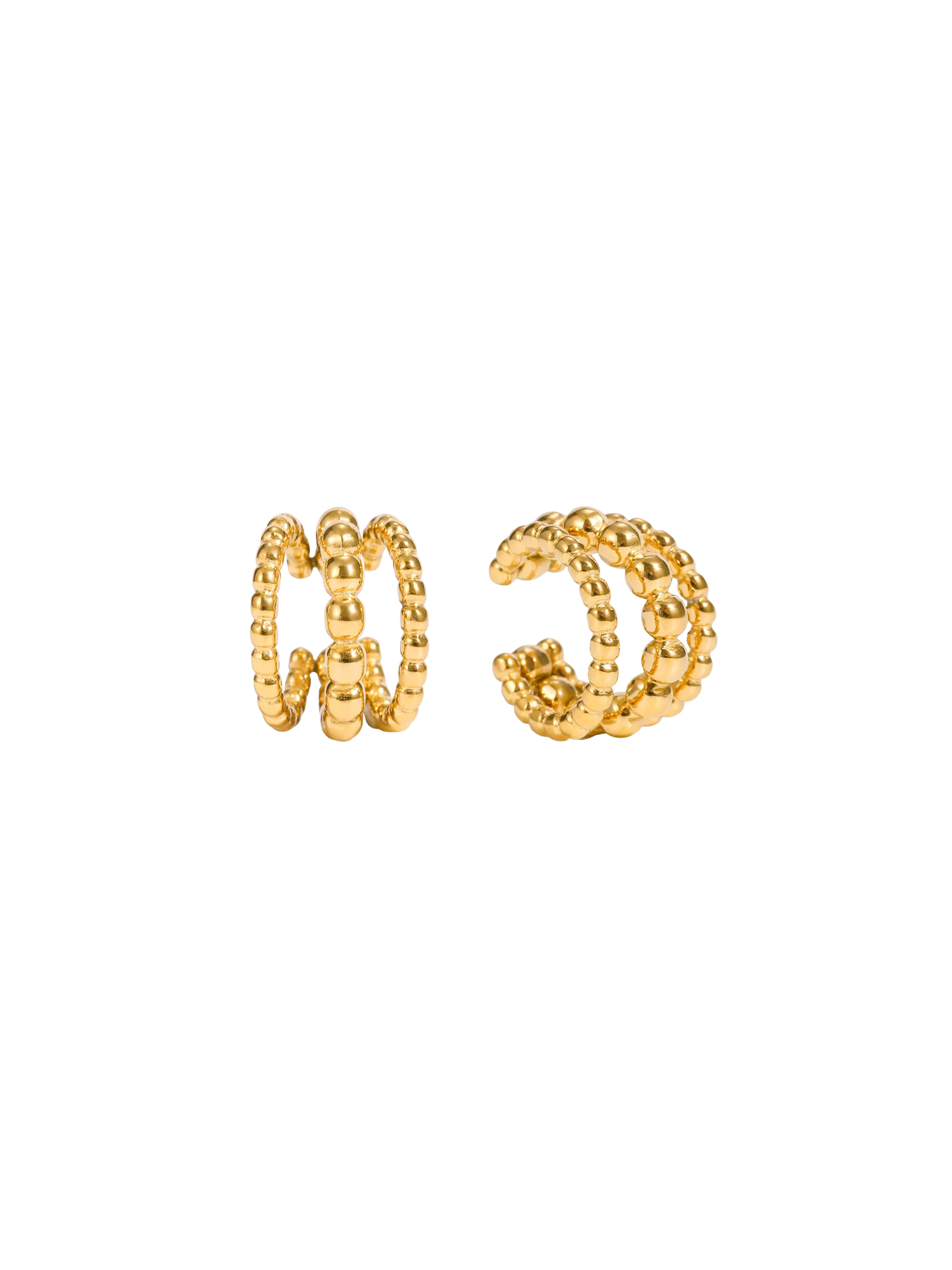 Bubbles Triple Ear Cuff