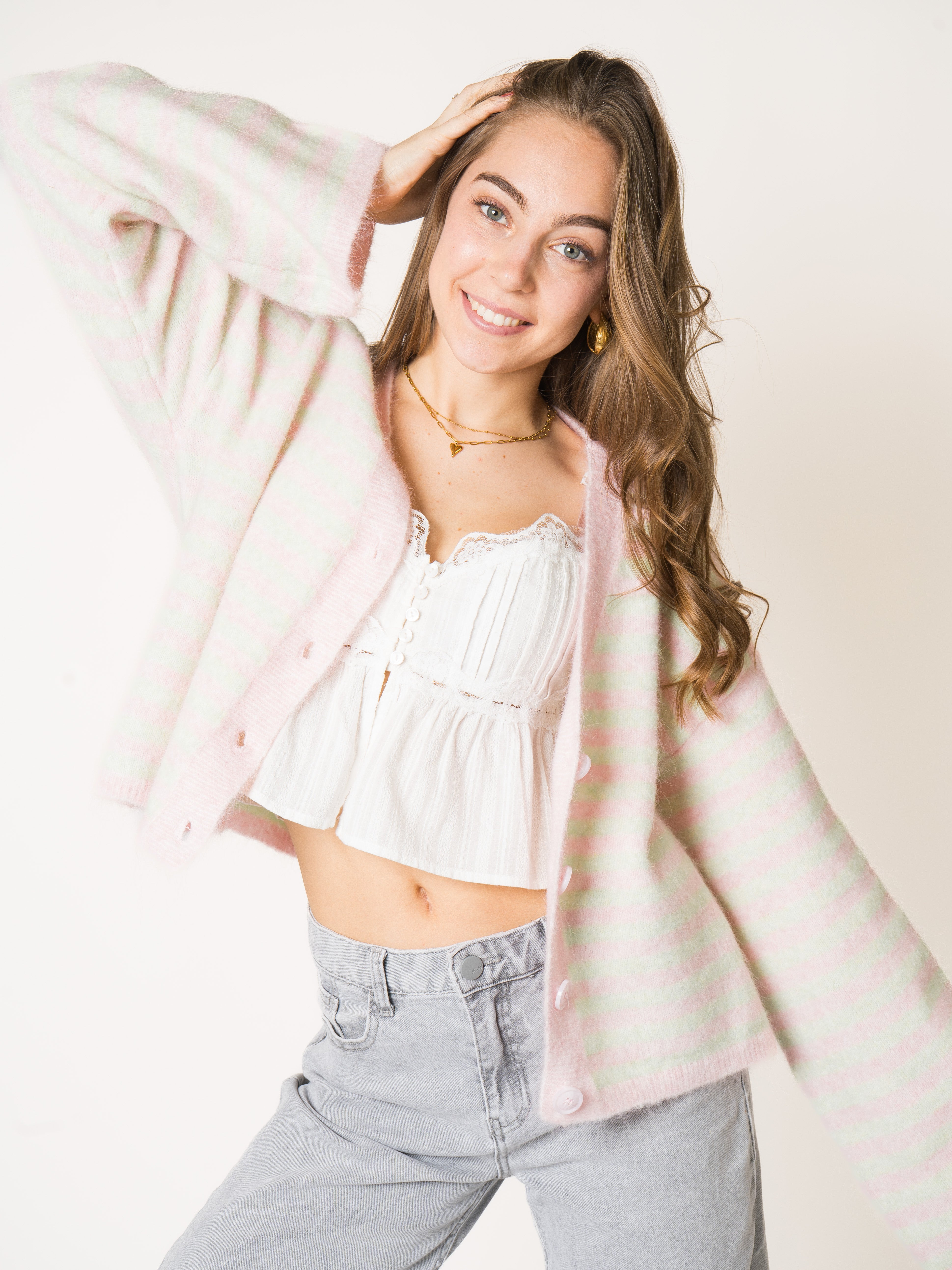 Matcha Lover Knit Jacket
