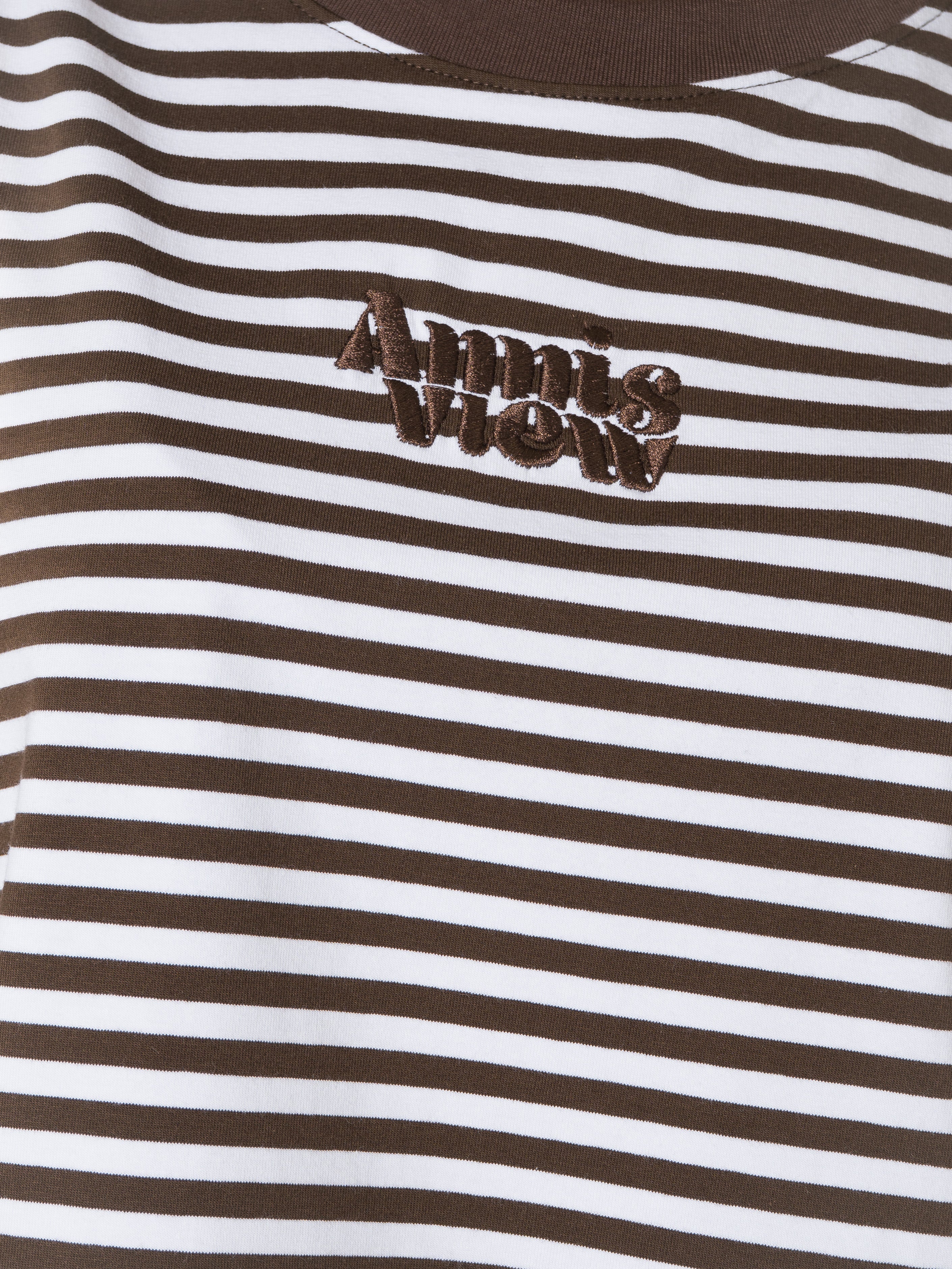 Oversized Longsleeve Chocolate Stripes