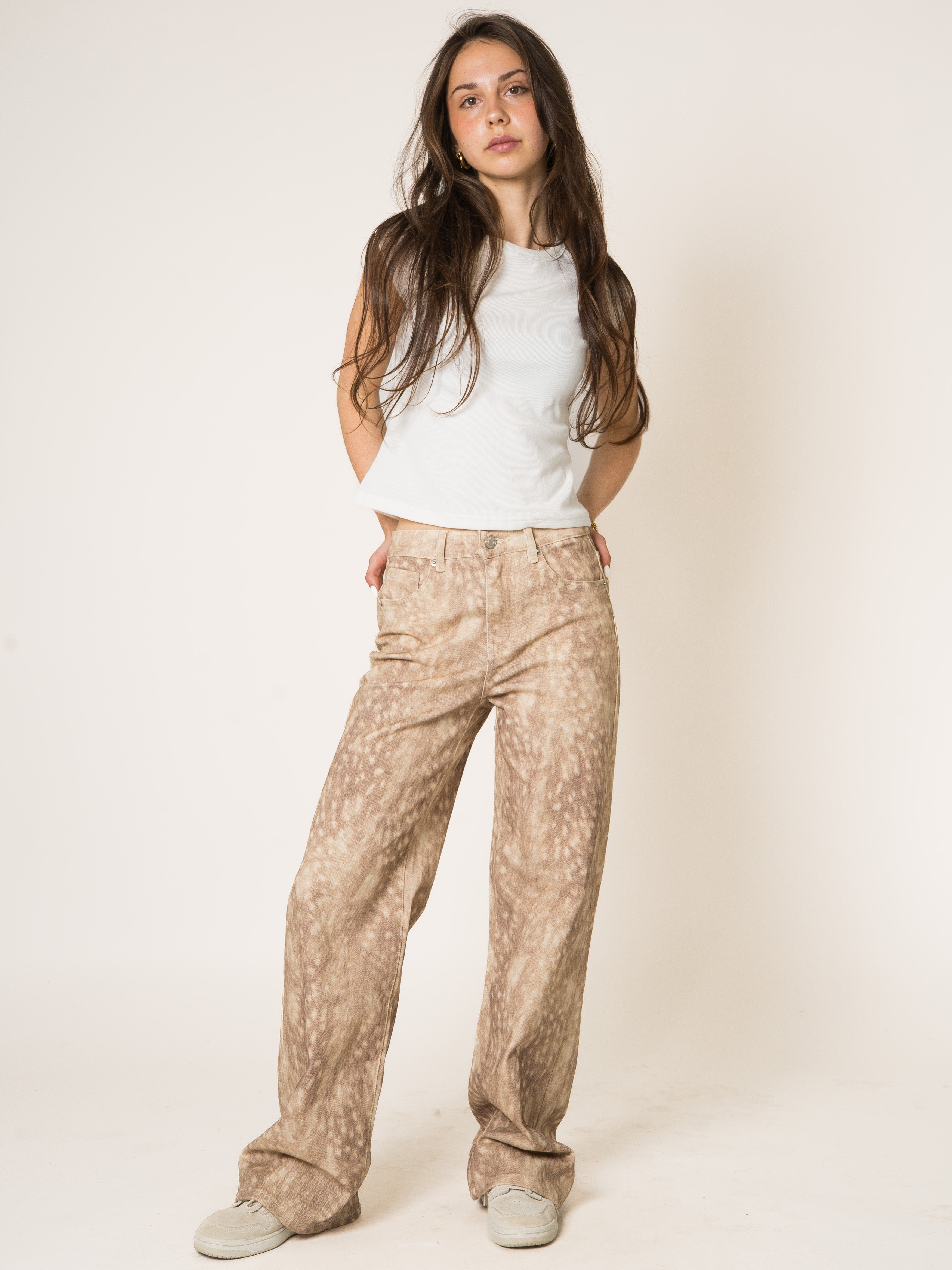 Straight Leg Animalprint