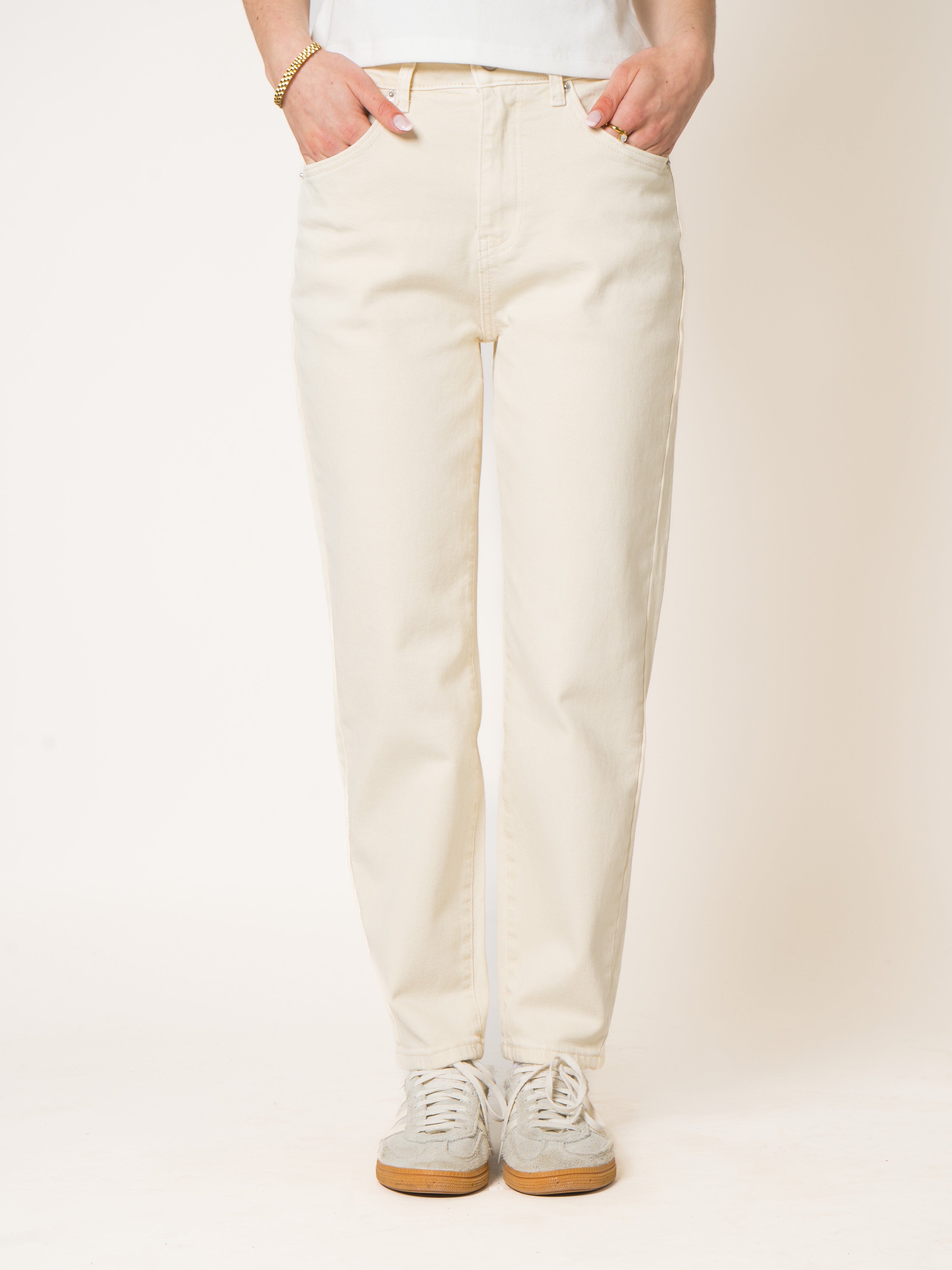 Mom Fit Jeans Chestnut