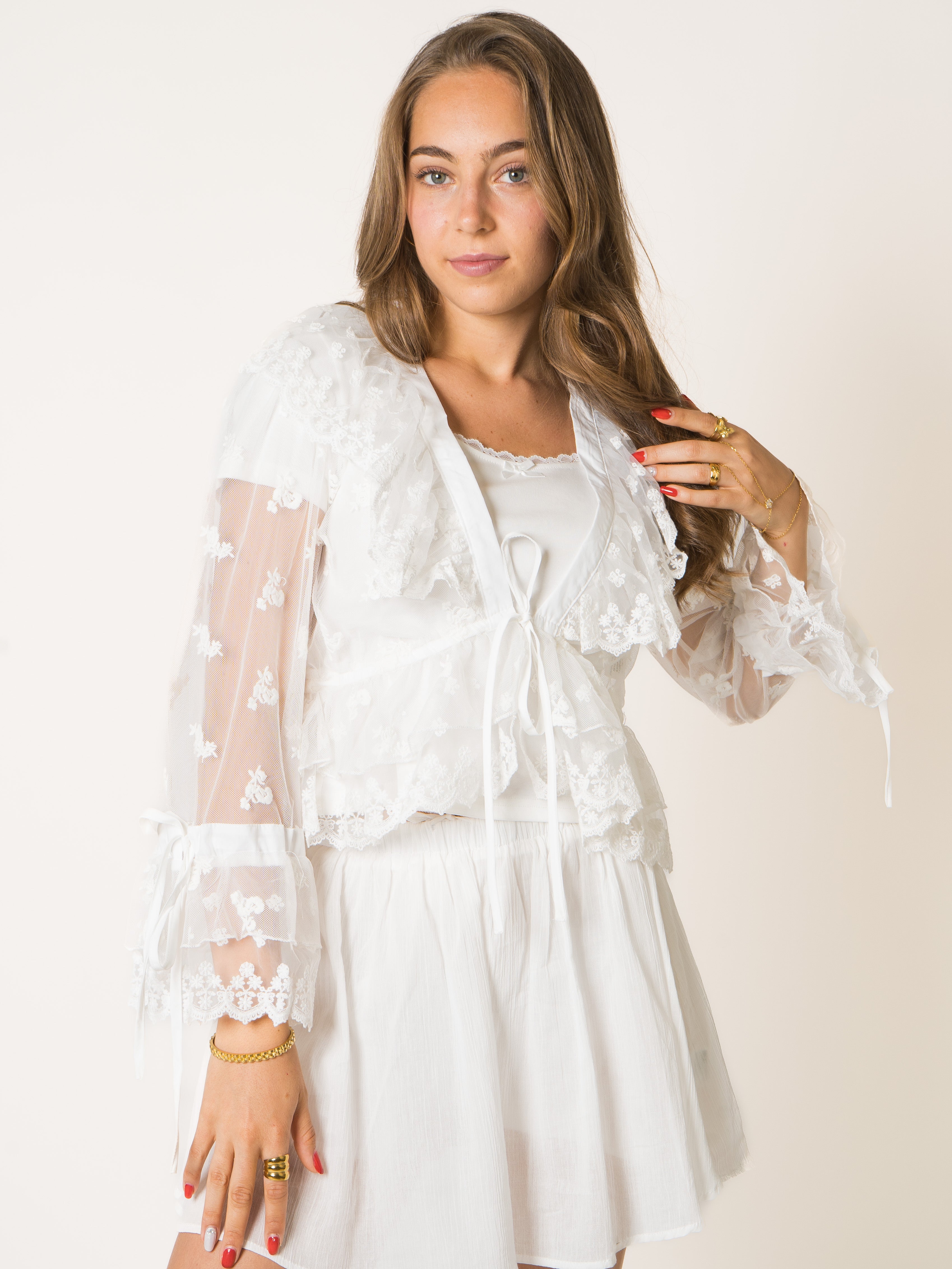 In Your Dreams Lace Cardigan