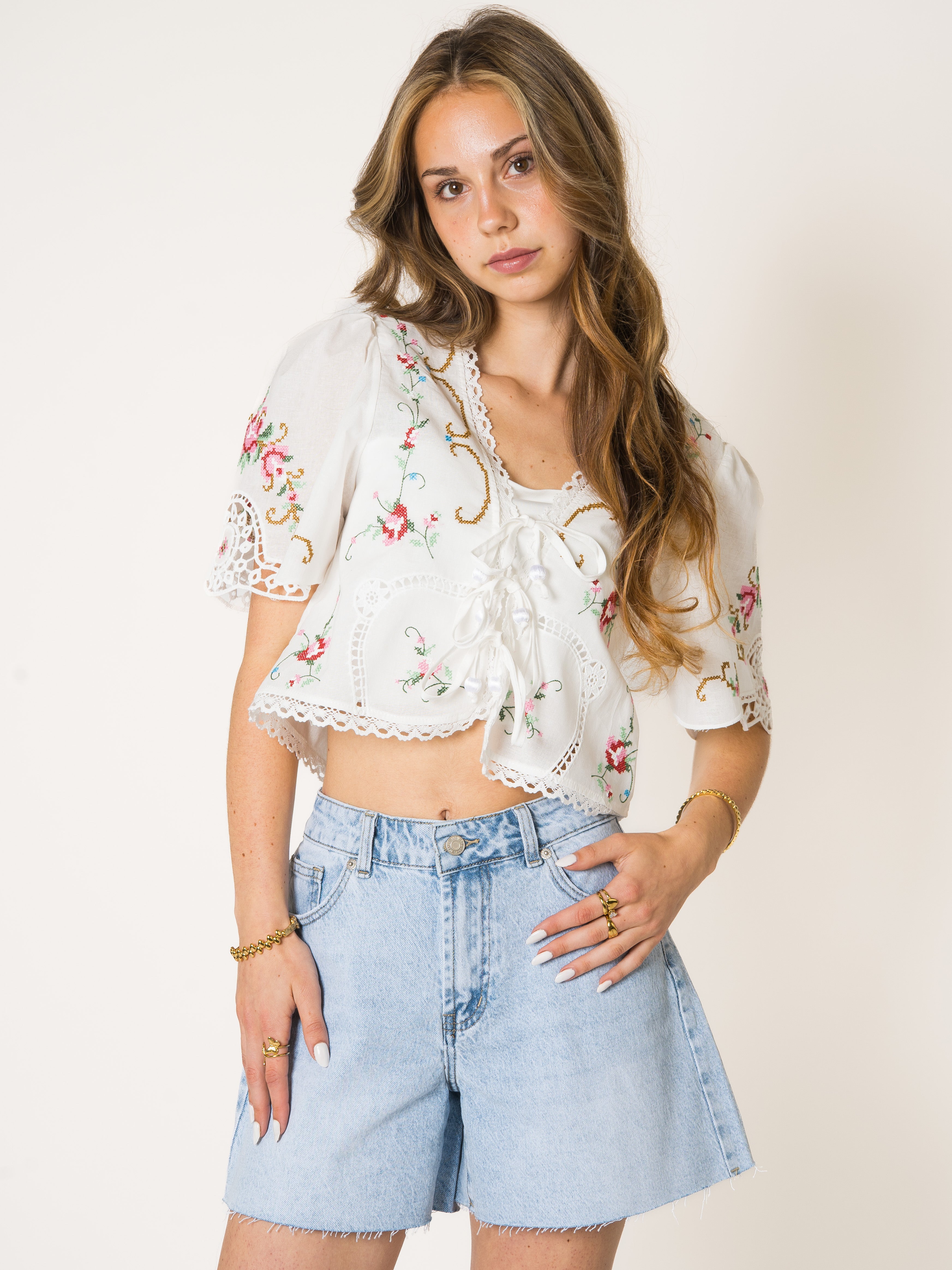 Wildest Dreams Cotton Blouse