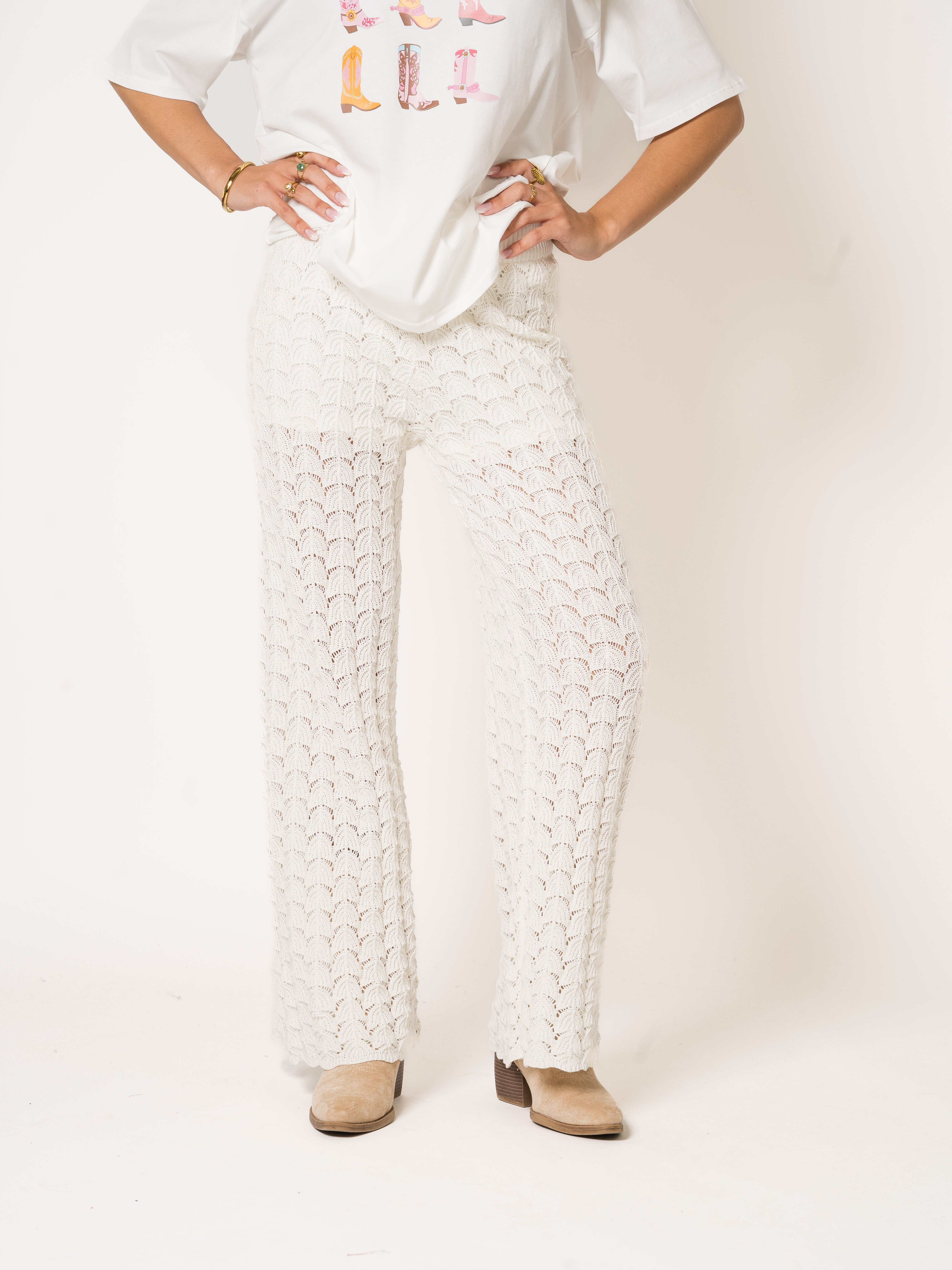 Summer Breeze Cotton Boho Häkelhose