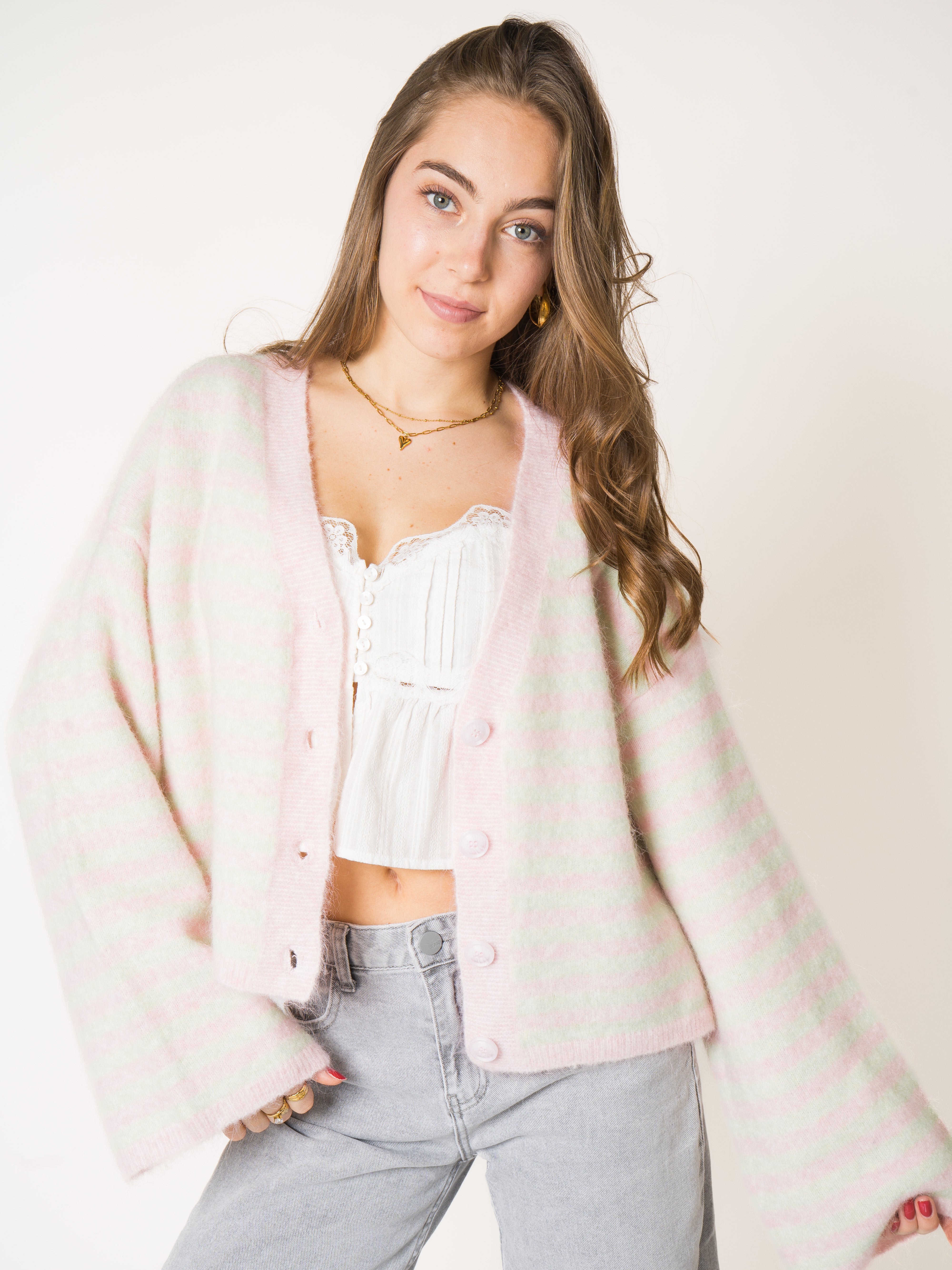 Matcha Lover Knit Jacket