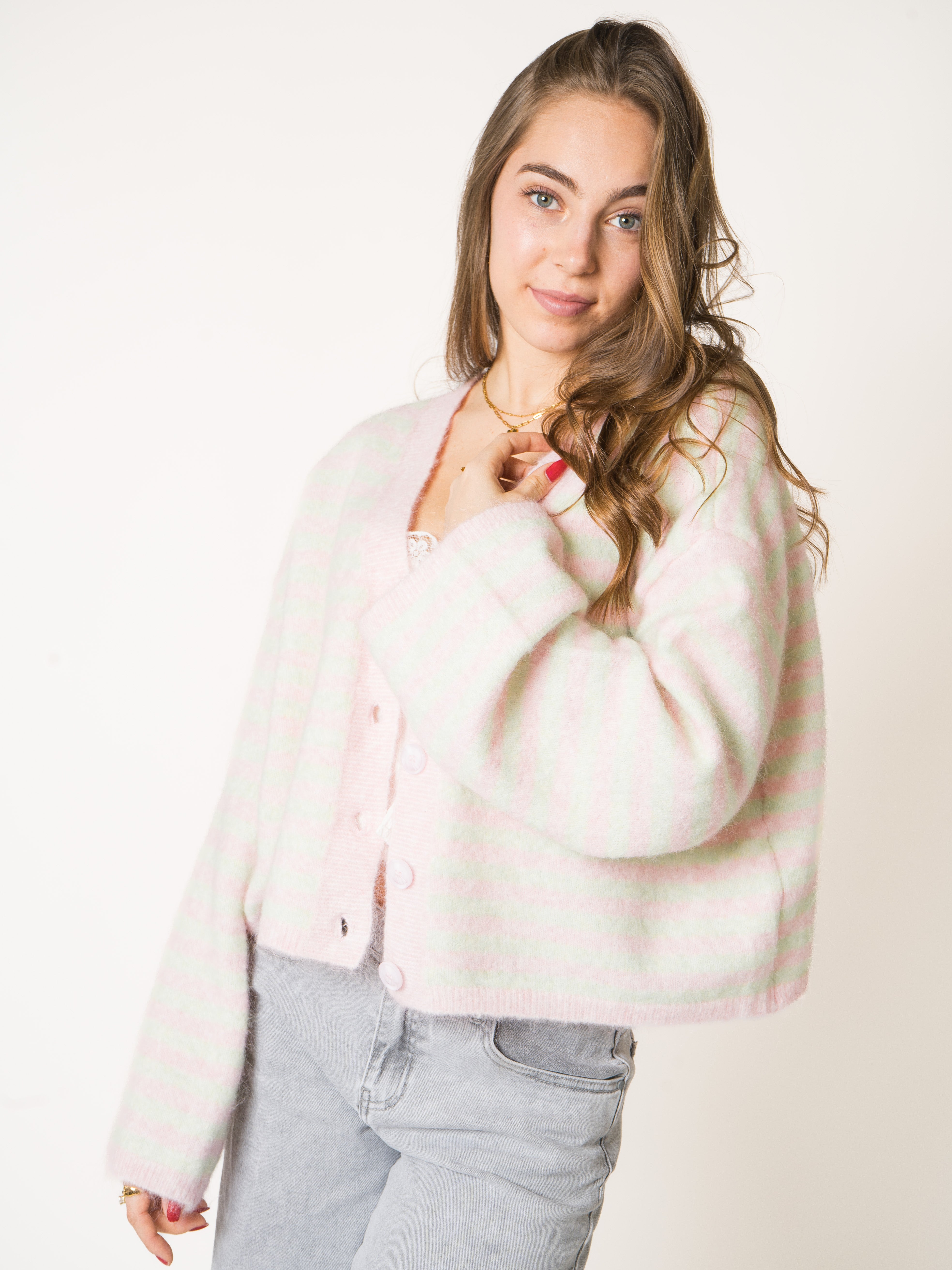 Matcha Lover Knit Jacket