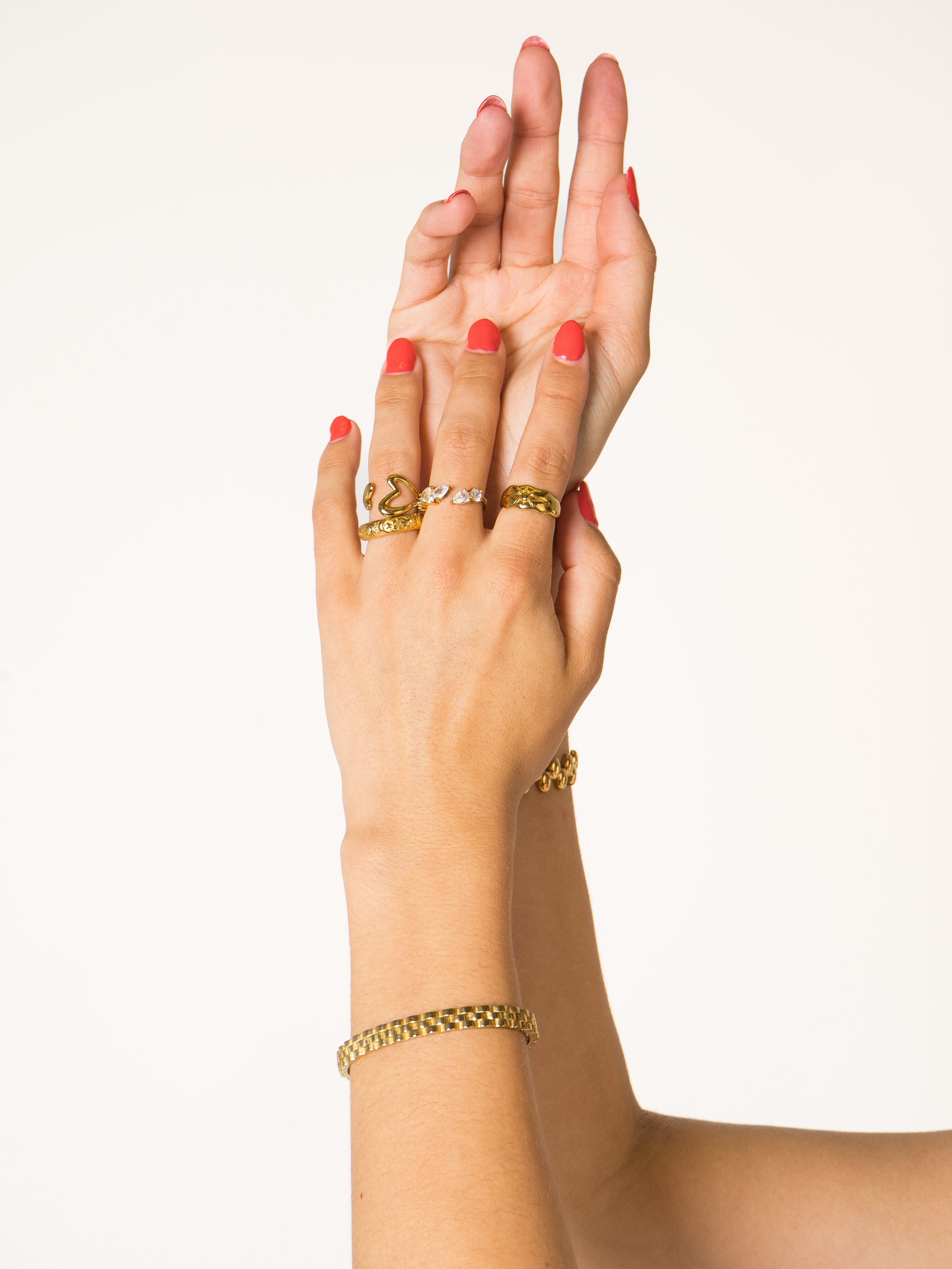 Sparkle Drop Ring