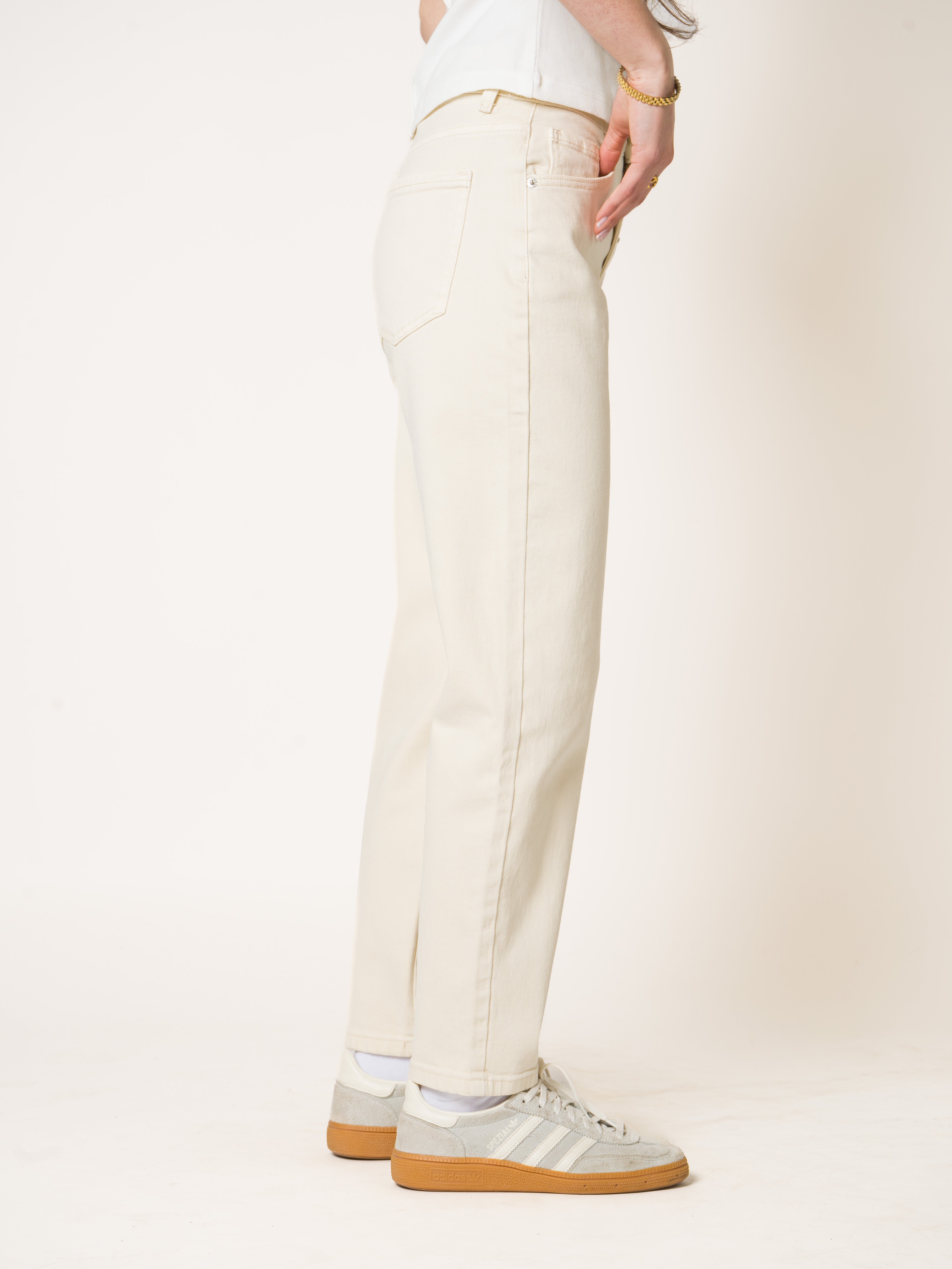 Mom Fit Jeans Chestnut