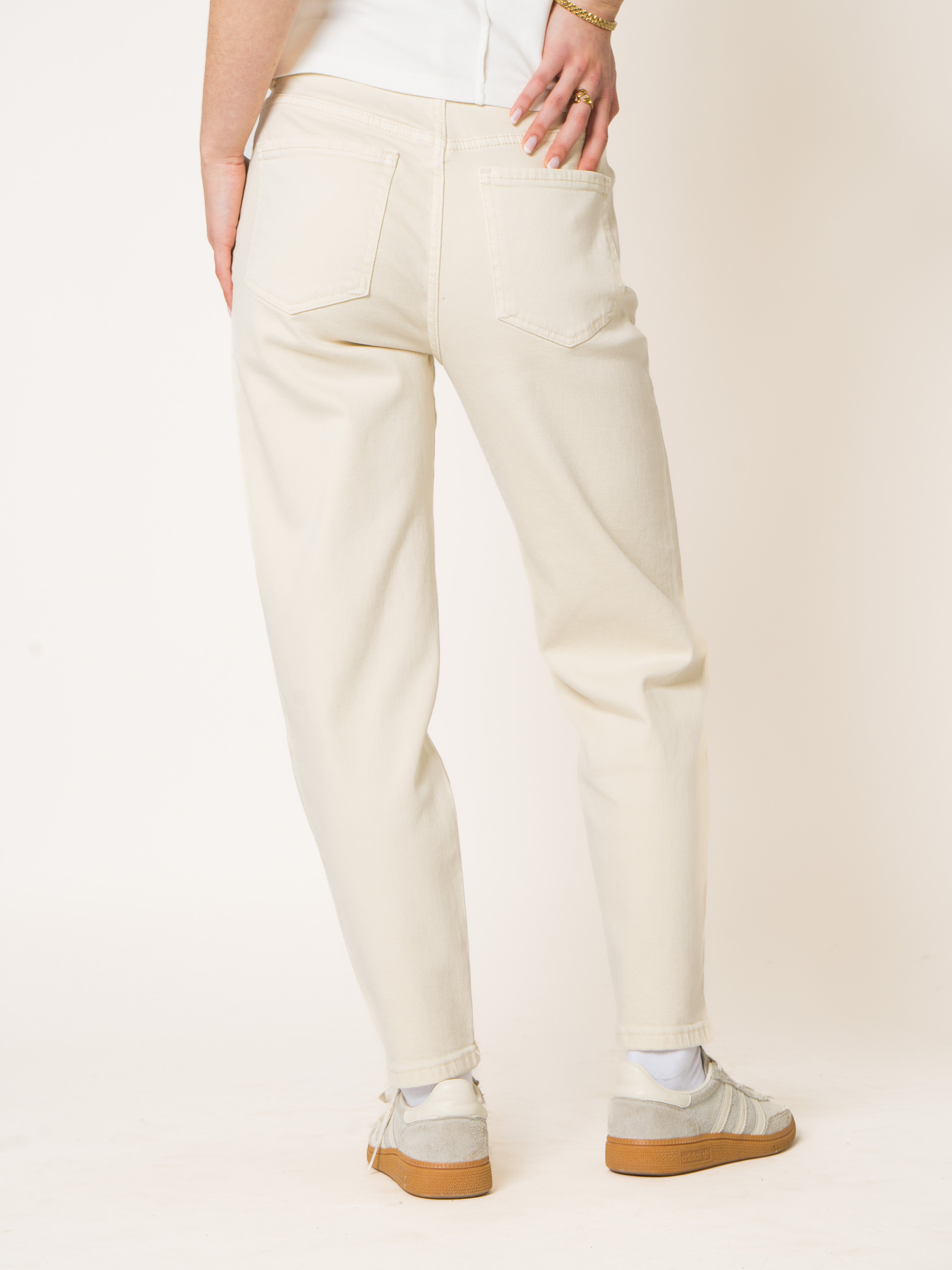 Mom Fit Jeans Chestnut