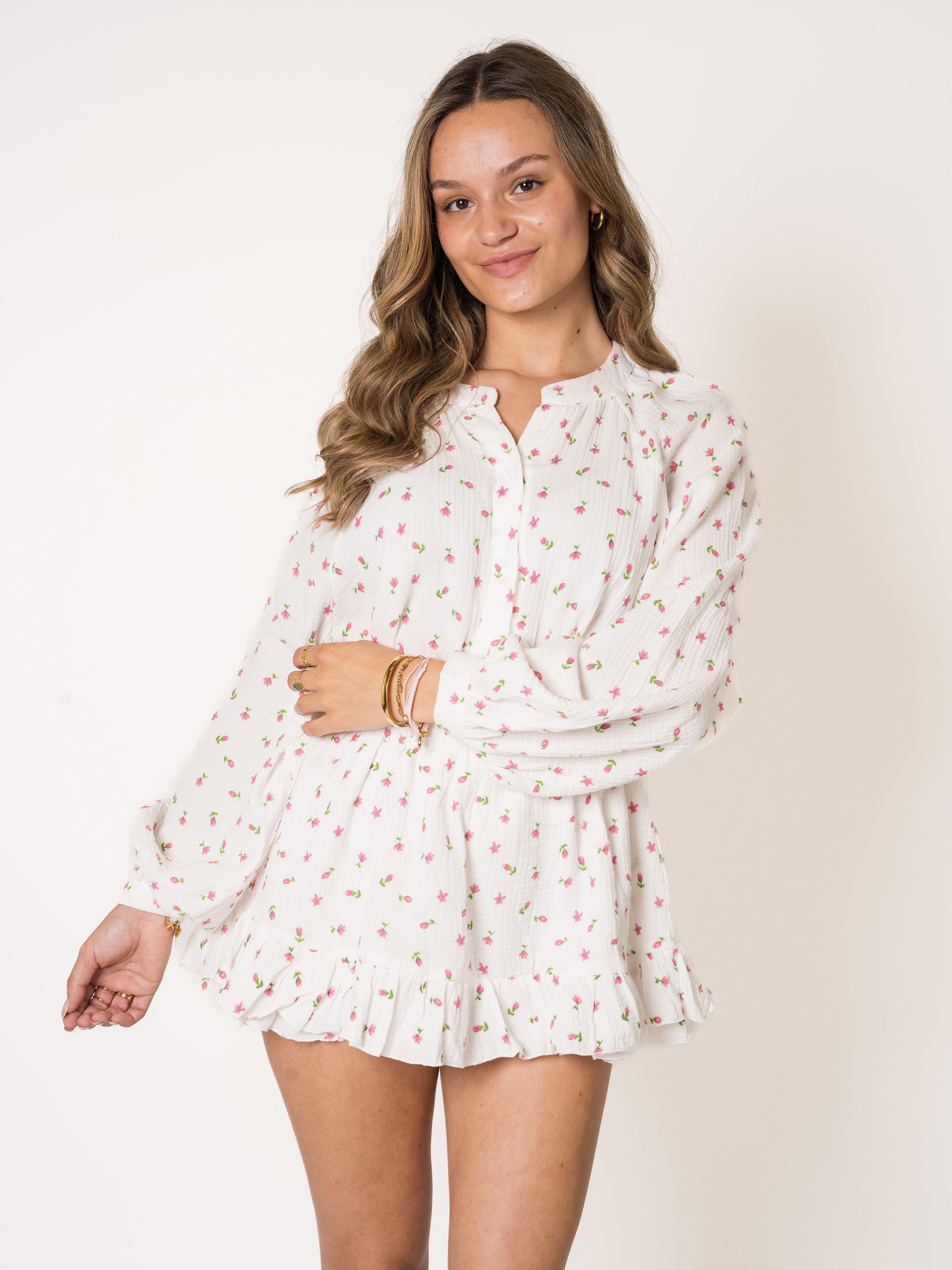 Keep It Sweet Bloom Musselin Playsuit