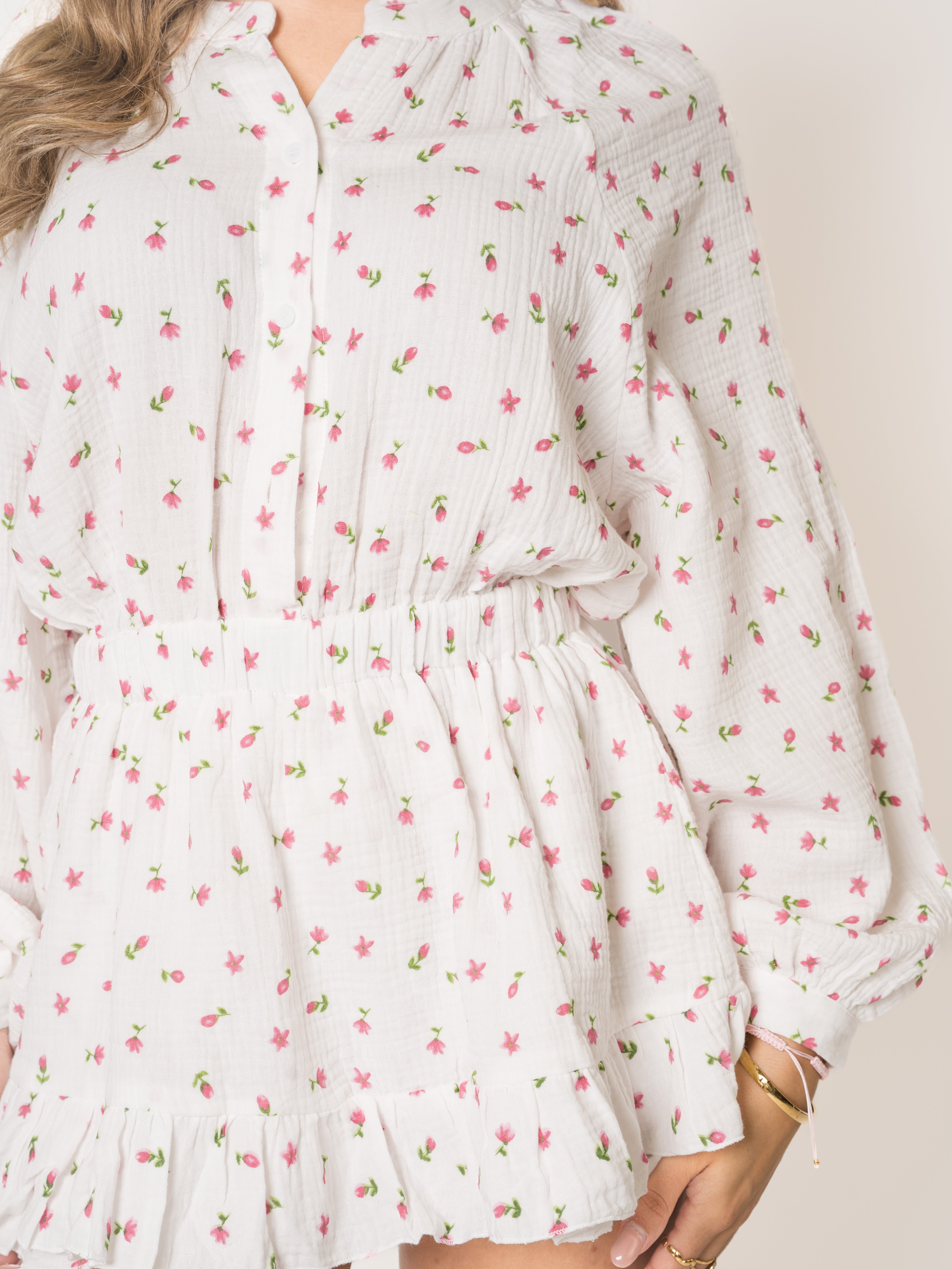 Keep It Sweet Bloom Musselin Playsuit